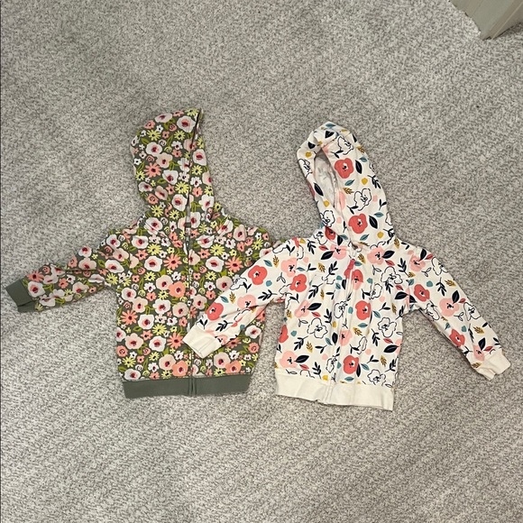 Cat & Jack Other - Toddler Floral Hoodies (18 months)